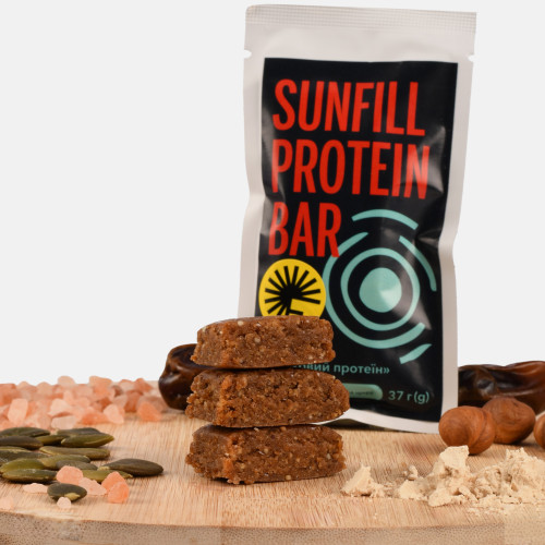 Батончик «Фундук+гороховий протеїн»
