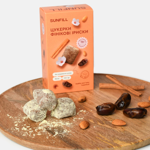 Цукерки «Фінікові іриски»