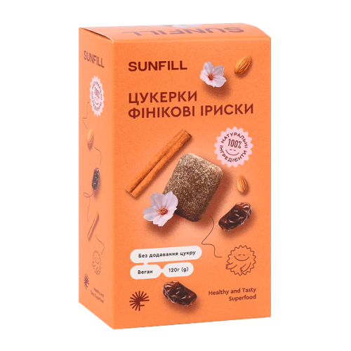 Цукерки «Фінікові іриски»