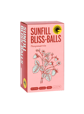 Цукерки Bliss-Balls «Полуниця+чіа»