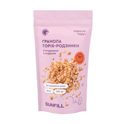 Гранола «Горіх-Родзинки»