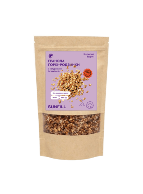 Гранола "Горіх-Родзинки" 500 г