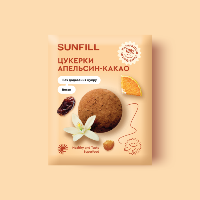 Цукерки Апельсин-какао
